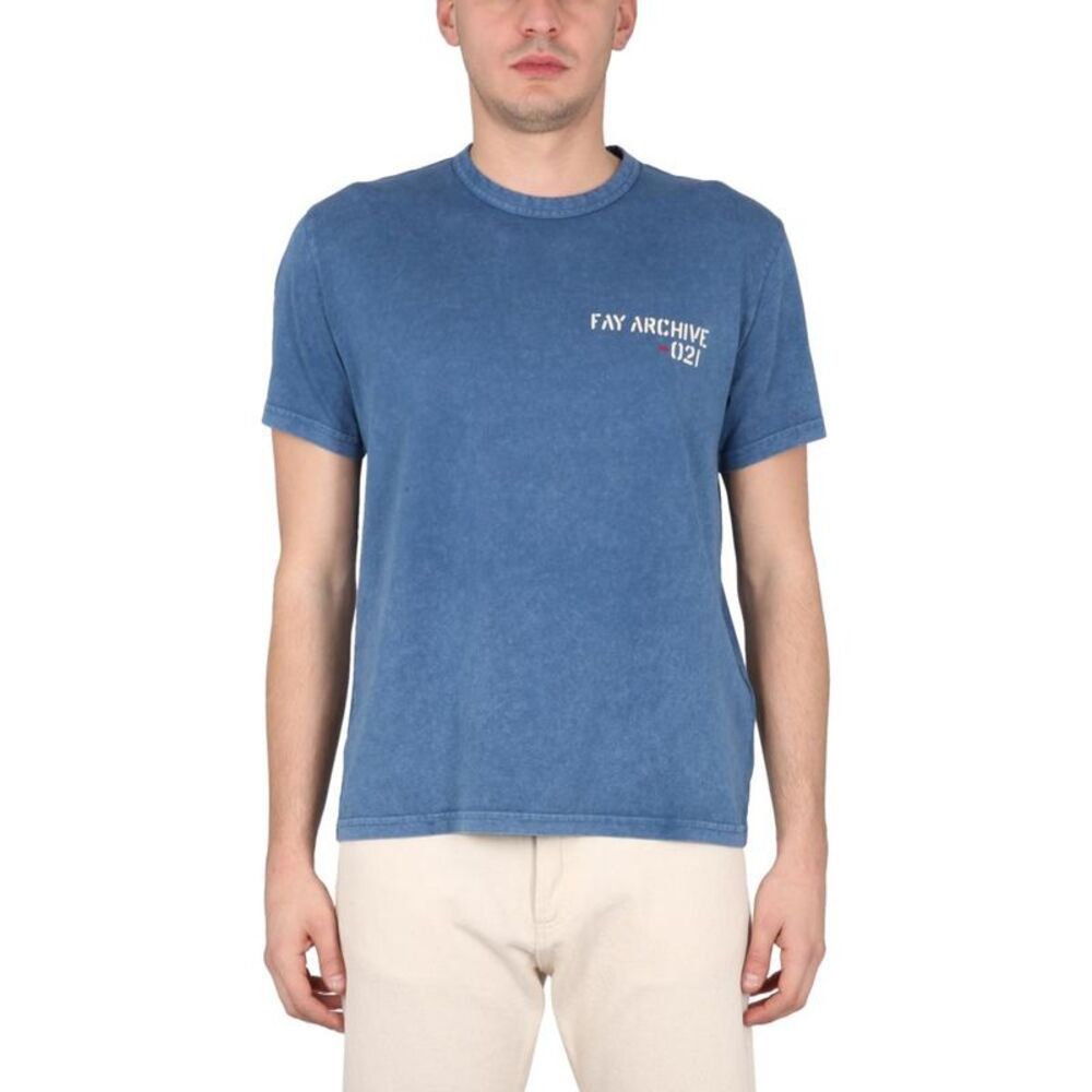 FAY Archive T-Shirt Men BLUE T-Shirts